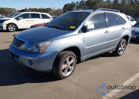 2008 Lexus Rx 400H from USA, damaged, VIN JTJHW31U582048479